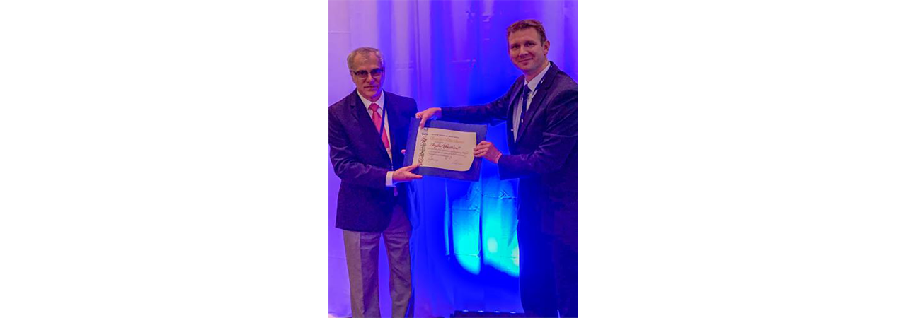 Congratulations to Prof. Angelos Efstathiou, University of Cyprus for the prestigious international award